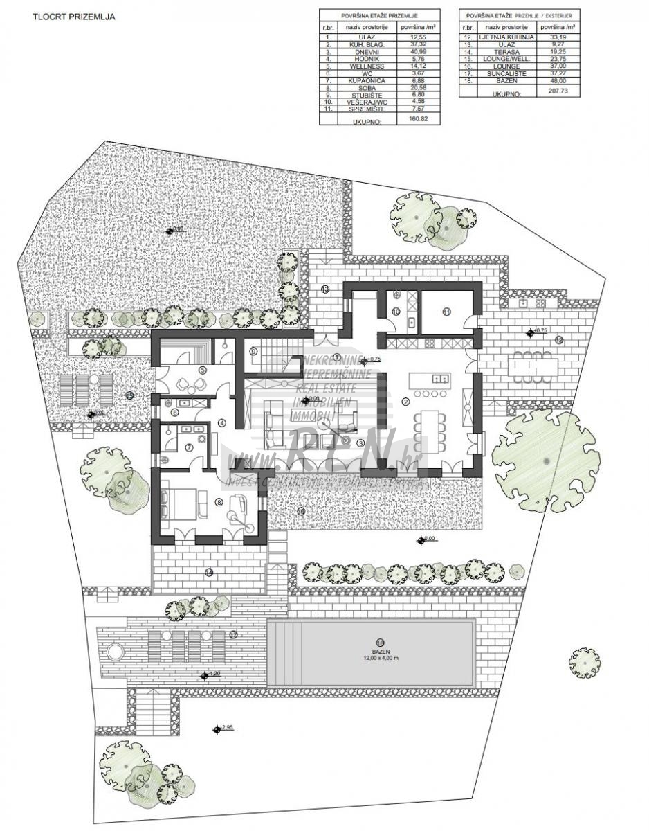 Stone villa near Novigrad - at the stage of construction 14