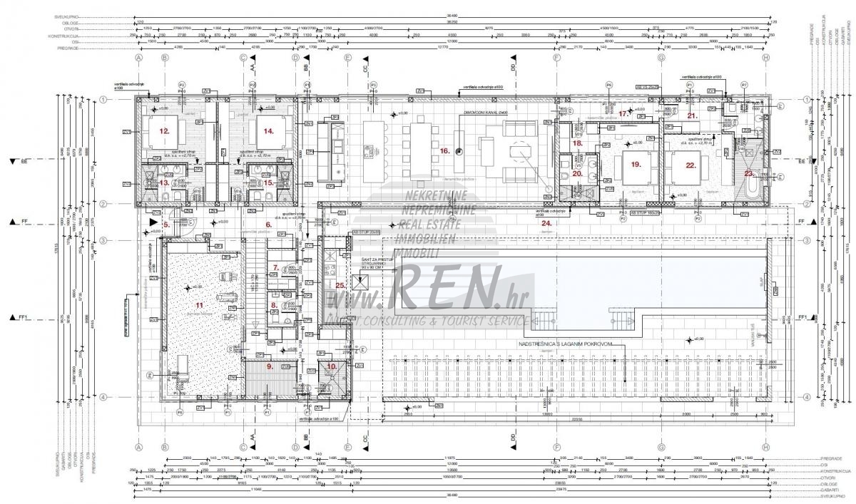 Progetto Moderno in Zona Tranquilla vicino a Buie – Terreno Edificabile con Progetto Concettuale 8