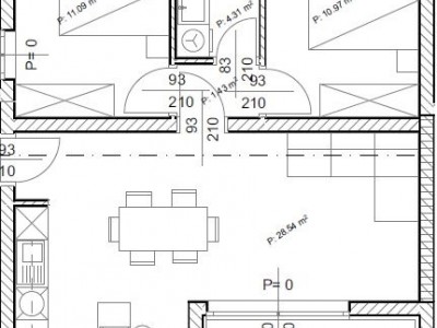 Neue Wohnung mit 2 Schlafzimmern in Novigrad 5