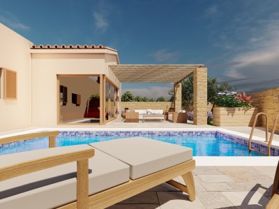 Semi-detached house near Brtonigla - at the stage of construction 20