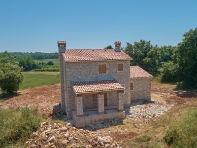 Hiša v okolici Novigrada - v fazi gradnje 19