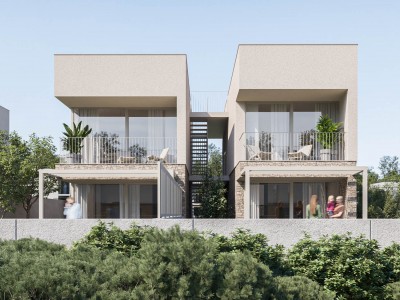 House near the sea in the vicinity of Novigrad - at the stage of construction 18