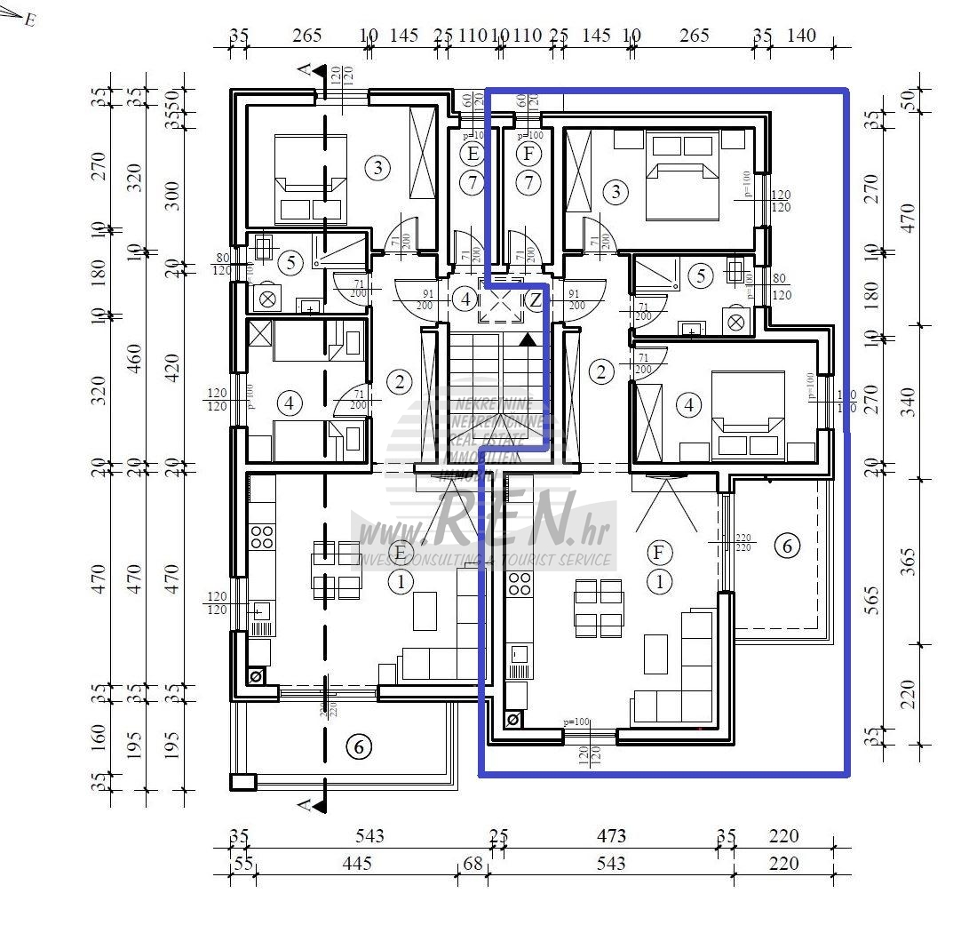 Apartment in the vicinity of Umag with a view of the sea - at the stage of construction 13