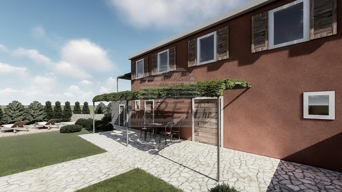 Steinhaus in der Nähe von Motovun 8