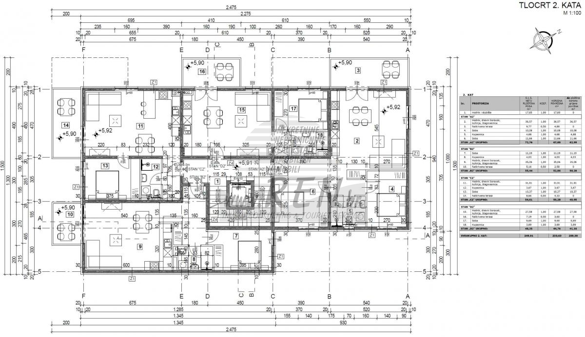 Apartment near Poreč - at the stage of construction 2