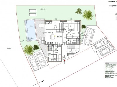 Apartment in the city center with a swimming pool - at the stage of construction 10