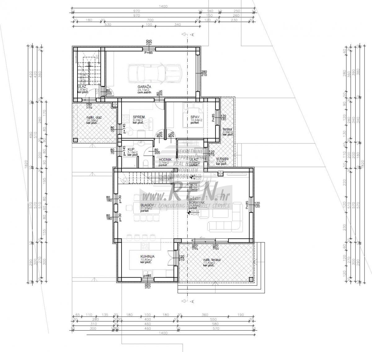 Haus mit Swimmingpool in ruhiger Lage in Novigrad 42